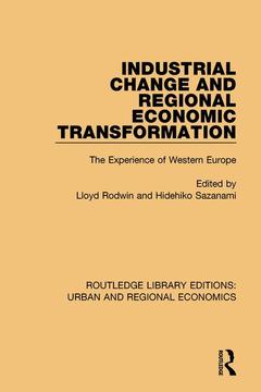 Cover of the book Industrial Change and Regional Economic Transformation