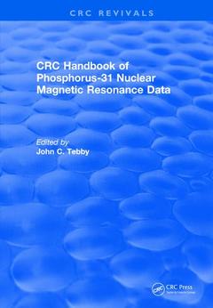 Couverture de l’ouvrage Revival: Handbook of Phosphorus-31 Nuclear Magnetic Resonance Data (1990)