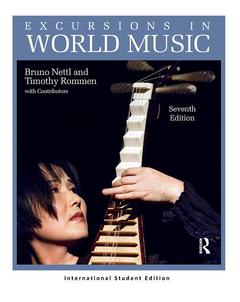 Couverture de l’ouvrage Excursions in World Music, Seventh Edition