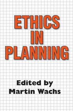 Couverture de l’ouvrage Ethics in Planning