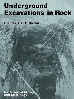Couverture de l’ouvrage Underground Excavations in Rock