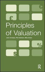 Cover of the book Principles of Valuation