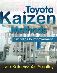 Couverture de l’ouvrage Toyota Kaizen Methods