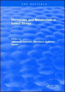 Couverture de l’ouvrage Hormones and Metabolism in Insect Stress