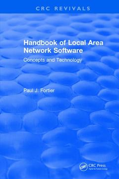 Couverture de l’ouvrage CRC Handbook of Local Area Network Software