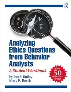 Couverture de l’ouvrage Analyzing Ethics Questions from Behavior Analysts