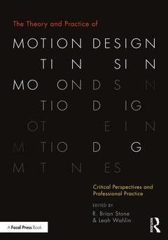 Cover of the book The Theory and Practice of Motion Design