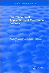 Couverture de l’ouvrage Pharmaceutical Applications of Membrane Sensors