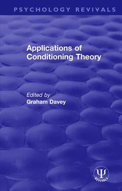 Cover of the book Applications of Conditioning Theory
