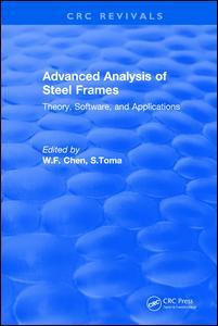 Couverture de l’ouvrage Advanced Analysis of Steel Frames