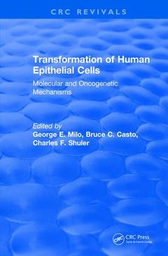 Couverture de l’ouvrage Revival: Transformation of Human Epithelial Cells (1992)