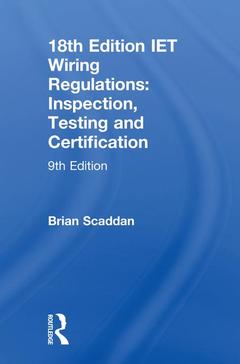 Cover of the book IET Wiring Regulations: Inspection, Testing and Certification