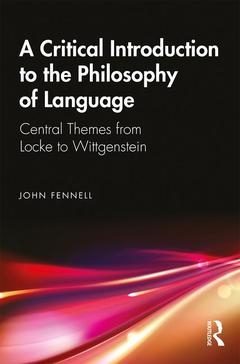 Couverture de l’ouvrage A Critical Introduction to the Philosophy of Language