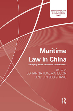 Couverture de l’ouvrage Maritime Law in China