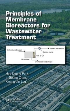 Couverture de l’ouvrage Principles of Membrane Bioreactors for Wastewater Treatment