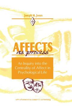 Cover of the book Affects As Process