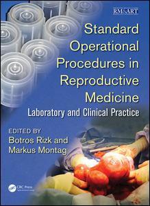 Couverture de l’ouvrage Standard Operational Procedures in Reproductive Medicine