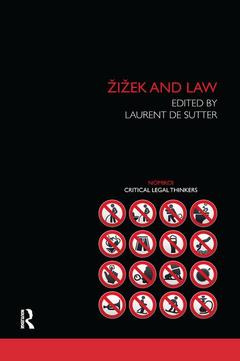 Couverture de l’ouvrage Zizek and Law