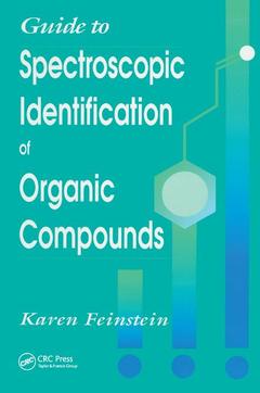 Couverture de l’ouvrage Guide to Spectroscopic Identification of Organic Compounds