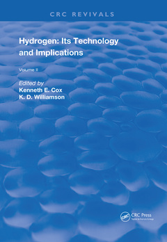 Couverture de l’ouvrage Hydrogen: Its Technology and Implication