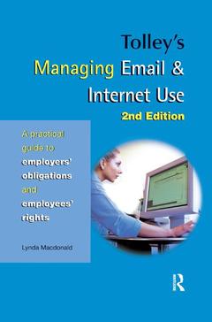Couverture de l’ouvrage Tolley's Managing Email & Internet Use