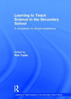Couverture de l’ouvrage Learning to Teach Science in the Secondary School