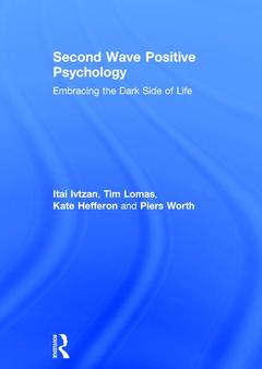 Couverture de l’ouvrage Second Wave Positive Psychology