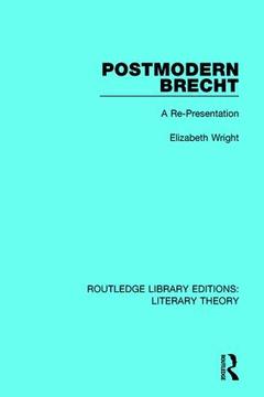 Couverture de l’ouvrage Postmodern Brecht