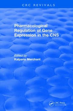 Couverture de l’ouvrage Pharmacological Regulation of Gene Expression in the CNS Towards an Understanding of Basal Ganglial Functions (1996)