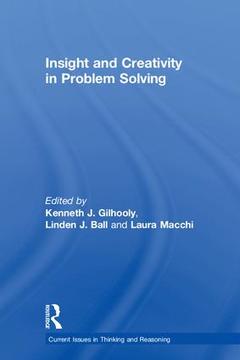 Couverture de l’ouvrage Insight and Creativity in Problem Solving