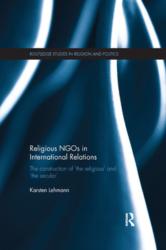 Couverture de l’ouvrage Religious NGOs in International Relations