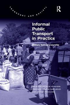 Couverture de l’ouvrage Informal Public Transport in Practice