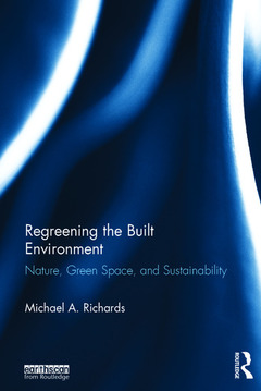 Couverture de l’ouvrage Regreening the Built Environment