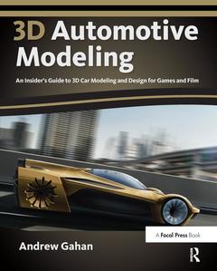 Couverture de l’ouvrage 3D Automotive Modeling