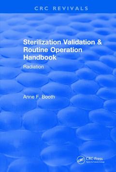 Couverture de l’ouvrage Revival: Sterilization Validation and Routine Operation Handbook (2001)