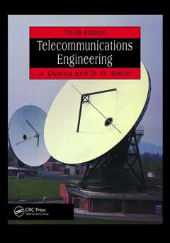 Couverture de l’ouvrage Telecommunications Engineering