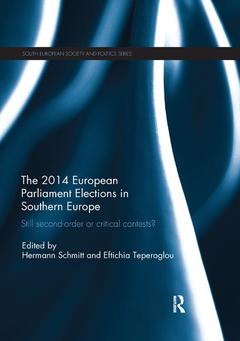 Couverture de l’ouvrage The 2014 European Parliament Elections in Southern Europe