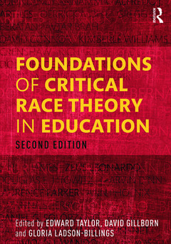 Cover of the book Foundations of Critical Race Theory in Education