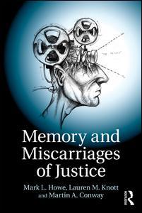 Couverture de l’ouvrage Memory and Miscarriages of Justice