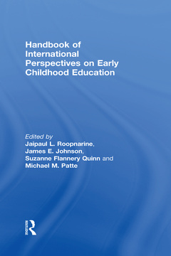 Couverture de l’ouvrage Handbook of International Perspectives on Early Childhood Education