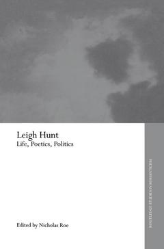 Couverture de l’ouvrage Leigh Hunt