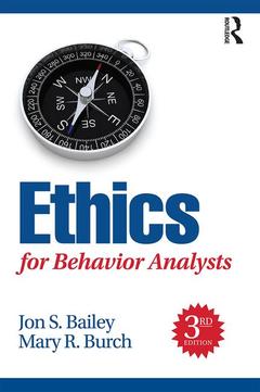 Couverture de l’ouvrage Ethics for Behavior Analysts