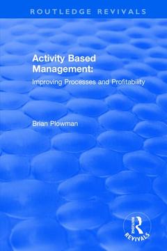 Couverture de l’ouvrage Activity Based Management