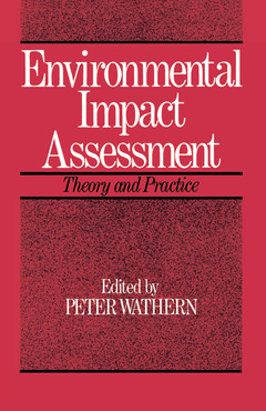 Couverture de l’ouvrage Environmental Impact Assessment