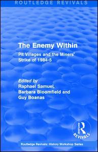 Couverture de l’ouvrage Routledge Revivals: The Enemy Within (1986)