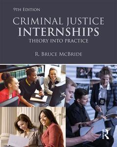 Couverture de l’ouvrage Criminal Justice Internships