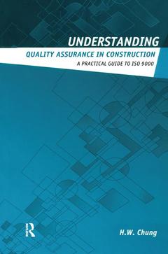 Cover of the book Understanding Quality Assurance in Construction