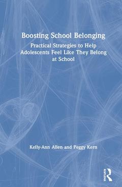 Couverture de l’ouvrage Boosting School Belonging