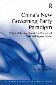 Couverture de l’ouvrage China's New Governing Party Paradigm