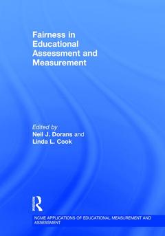 Couverture de l’ouvrage Fairness in Educational Assessment and Measurement